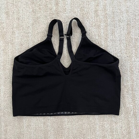 Yitty Fabletics Nearly Naked Plunge Black Bra 3X/4X - Picture 4 of 7